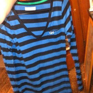 Striped long sleeve shirt